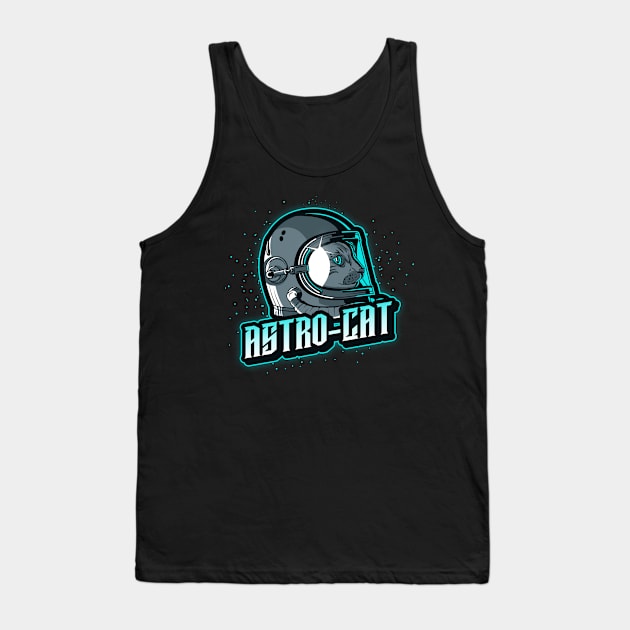 Astro-Cat Tank Top by Purrestrialco